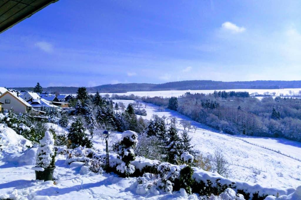 Ferienwohnung Alpaka Blick Schneppenbach エクステリア 写真